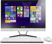 Lenovo C50 23-inch All-in-One PC (Intel Core i5-4210U, 2.7 GHz, 8 Gb DDR3 RAM, WiFi, BT, HDMI-Out, 1Tb HDD, DVDRW, Camera, NVIDIA GeForce 820A 1 Gb, Windows 8.1) - White