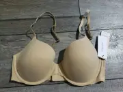Calvin Klein Women's Perfectly Fit Lightly Lined T-Shirt Bra w/ Memory Touch 32D