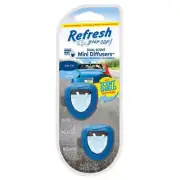 Refresh Your Car! E301450900 Light Yellow Cool Breeze Liquid Car Air Freshener