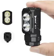 LED Torch Rechargeable Flashlight， E7 1800 Lumens Super Bright Torches,Powerful