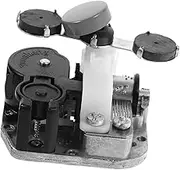 Wind Up Music Box Movement Note Clockwork Musical Mechanism for DIY Assembly Replacement Hand Crank Music Box Accessories with Sound Quality and Magnetic Rotation for