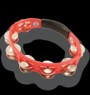 LP Cyclops Red Hh Tambourine