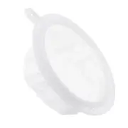 6.1" O.D. 120 Mesh Food Filter Strainer Fine Mesh Filters Strainers White