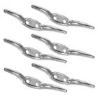 6 Pcs Metal Hook Blind Repair Parts Blinds Cord Cleat Travel Child
