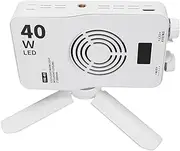 40W RGB Photography Lighting, 136 LED Full Color Fill Light with Stepless 3000-7000K Adjustment, Portable Video Light for Outdoor Photography Live Streaming