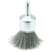 Weiler 10005 3/4 Crimped Wire End Brush .006 Steel