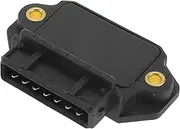 X AUTOHAUX No.1208043/1208248/1208049/90187341 Ignition Module Ignition Control Module for Fiat Ducato 1982-1994 ABS Metal Black