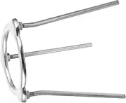 Zerodeko Lab Tripod Stand Holder Detachable Tripod for Laboratory Chemistry Experiments Versatile Burner Support Stable Base for Experiments Efficient Storage