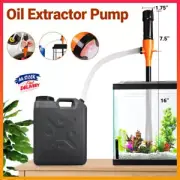 Electric Oil Extractor Transfer Pump Portable Water Fuel Suction Liquid Siphon