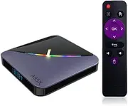 Smart TV Box Android 11.0, 4GB RAM 64GB ROM S905w2 Quad Core Cortex-A53 CPU Support Cast Screen 2.4G/5G WiFi BT 4.0 USB 3.0 LAN 100M Ethernet 3D 4K Set Top Box,4gb+32gb