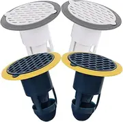 Bathtub Drain Plug Set 4pcs Odor Proof Floor Drain Core Sink Stopper Bath Stopper Bathroom Sink Drainer