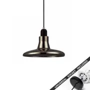 Snap Lighting Riverina Black Glass Downlight to Pendant Light Conversion Kit