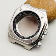 42Mm Modify New Design Rotatable Chapter Ring Square Watch Cases Sapphire Crysta