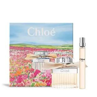 Chloe 克羅埃 Chloe’ 春遊花漾同名典藏禮盒(同名女性淡香精50ml+隨行香氛10ml)-百貨公司貨