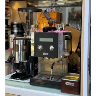 GEE 半自動義式咖啡機 二手 家用義式濃縮咖啡機 + 楊家900N磨豆機