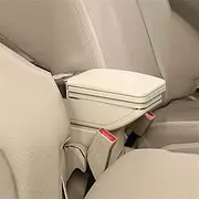 for Renault, Logan 2/Megane/twingo Armrest Box Central Store Content Box Products Interior Armrest Storage Accessories Part Vehicle armrest Compartment﻿(Beige)