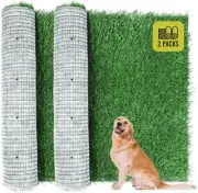 Dog Grass Pad, 2-Pack Portable Grass Pee Pads for Dogs Washable Professional ...