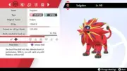 ✨Shiny✨ 6IV Event Solgaleo For Sword & Shield