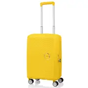 American Tourister Curio 2 - 55 cm Expandable Carry-On Spinner Suitcase - Golden Yellow