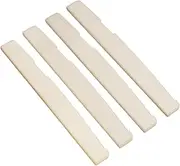 Guitar Bone Bridge Saddle,Acoustic Guitar Cattle Bone Saddles | Pure Complete Bone Guitar Bridge Pins, Acoustic Guitar