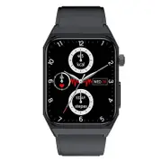 Mens 1.9inch Heart Rateblood Glucose Pressure Oxygen Body Temperature Monitor Smartwatch