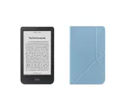 Kobo Clara Black and White SleepCover Case (Dusk Blue)