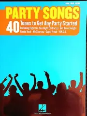 Party Songs, 40 Tunes to Get Any Party Started for Piano/Vocal/Guitar, 192pages