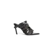 [ANN DEMEULEMEESTER] Nel High Heeled Mules Black