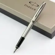 Parker Sonnet Series Stainless Steel Color 0.5mm Black Ink Refill Rollerbal Pen