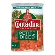 Contadina Petite Cut Diced Tomatoes, 14.5 oz Can
