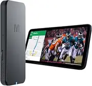 Mstick4 AI Box for Car, Android Auto Wireless Adapter, YouTube Netflix Disney+ Car Stream Device, Google Play Store App, Android 13, Helio G99, Samsung 6GB+128GB, Mstick, Turn Car Display into Tablet