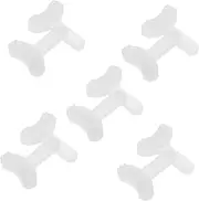 WOONEKY False Lashes Stencils Lower Eyelash Stamp Kit 5 Pairs Reusable for Makeup Practice