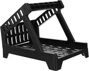 OHPHCALL 1pc Label Holder Holders Decals Sign Labels Bracket Thermal Label Tray Clear Dispenser Basket Labels Thermal Labels Thermal Sticker Printer Plastic Label Paper Holder Black