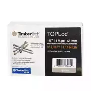100x AZEK Composite Deck Screws TOPLoc TimberTech 1-5/8" Light Gray