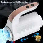 Masturbator Men Automatic Rotating Pumping Cup Penis Stroker For Male Sex Toy AU