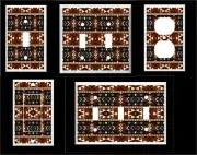 SOUTHWEST DESIGN # 9 LIGHT SWITCH COVER PLATE