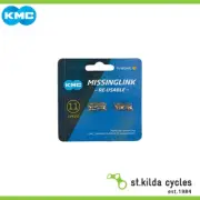 KMC Bike Connecting Chain Links - 11 Speed - Gold - 2 Pcs MF Card
