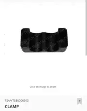 HYSTER YALE FORKLIFT CLAMP (6PC) NEW 580006903 2035791