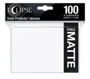 100 MATTE ECLIPSE ARCTIC WHITE #15612 DECK PROTECTOR CARD SLEEVES MTG ULTRA PRO