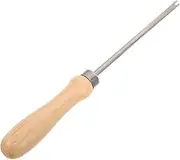 PERSELOSO Doll Cotton Crafting Tool Stuffed Toy Making Handle DIY Doll Filling Tool Ergonomic Wooden Handle for Plush Toys