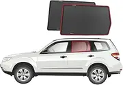 Genuine SNAPSHADES Car Rear Window Shades for Subaru Forester 3rd Gen (SH; 2008-2013)