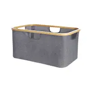 Ezy Storage Sagano Foldable Laundry Basket - Grey