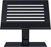 Razer Adjustable Laptop Stand - Ergonomic Height Laptop Stand Built for Laptops up to 18” inch (Height and Tilt-Adjustable, Durable Aluminum, Vented Design) Black