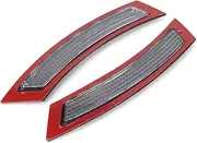 2pcs Car Front Bumper Reflector Lights Side Marker Lamp ly Fit for E92 2 Door Coupe E93 2 Door Convertible From 2007 To 2012 Except M3 Easy To Install And Replace Produce Strong