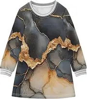 [Caihoyu] Girls Fall Dress Toddler Stylish Festival Outfit, Multicolor02, 3 Years
