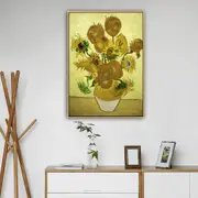 Van Gogh sunflowers (single) Canvas