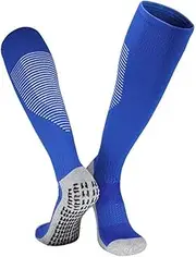 [HAMKVBPR] Soccer Socks Non-slip Football Socks Sports Football Basketball Sweat Socks for Running Gym Workouts