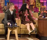Justin Timberlake and Sarah Siilverman Historic Television Old Photo
