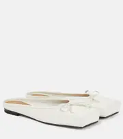 [Jacquemus] Jacquemus Les Mules Plates ballet flats AU 4 white