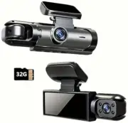 Dash Cam FHD 1080P Car Camera, Front and inside Dash Camera for Cars, Dashcams f